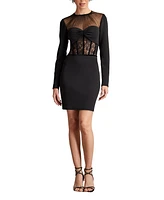 Tadashi Shoji Women's Bliss Corset Mini Dress