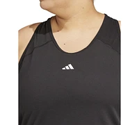 adidas Plus 3 Stripe Racerback Tank Top