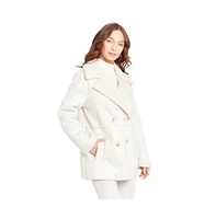 Frye Women's Andrea Faux Shearling Coat