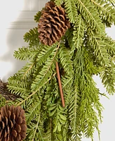 National Tree Company Scentsicles Scented Ornaments, 6 Count Bottles, Stick and Spray Spiced Pine Cones - 2 Pack