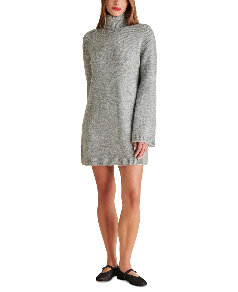 Steve Madden Women's Abbie Turtleneck Sweater Dress