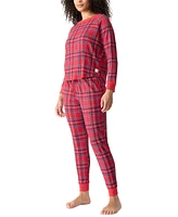 Gap GapBody Women's Packaged Ribbed Printed Jogger Pajama Set