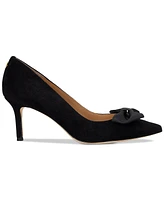 Lauren Ralph Women's Lanette Pointed-Toe Bow Pumps