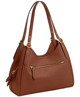 Coach Bella Medium Leather Shoulder Bag