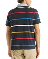 Nautica Men's Classic-Fit Striped Rugby Polo