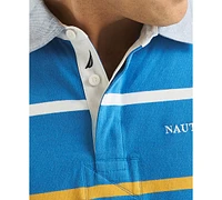 Nautica Men's Classic-Fit Striped Rugby Polo