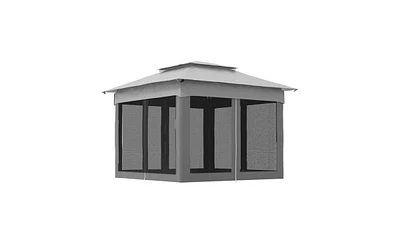 Slickblue Outdoor Pop-Up Canopy Gazebo for Easy Setup and Shade