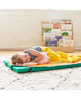 ECR4Kids SoftZone Folding Rainbow Rest Mats, Assorted, 5-Piece