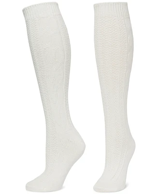 Hue Women's Cable-Knit Knee Socks