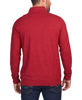 Tailorbyrd Men's Brushed Melange Quarter Zip