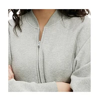 Cotton On Women's Zip Through Fleece Bomber