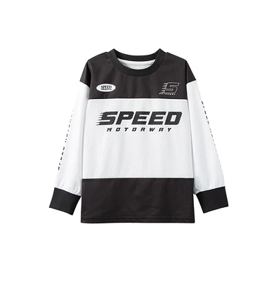 Cotton On Boys Long Sleeve Mesh Sport Tee