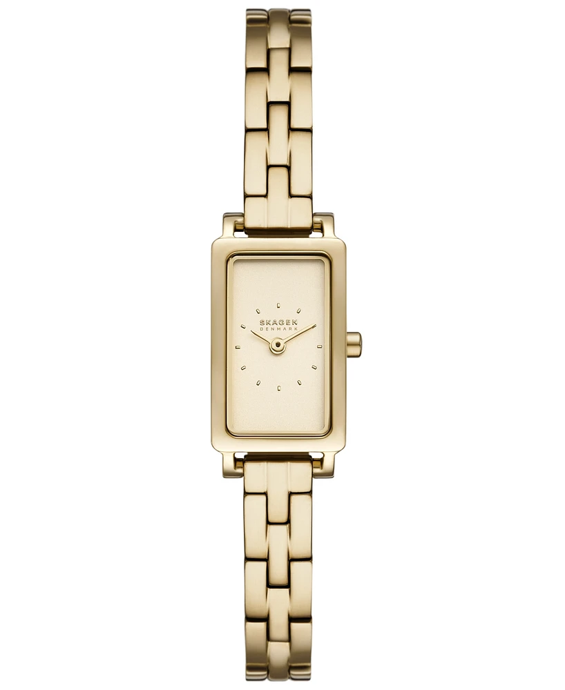 Skagen Women's Hagen Micro Quartz Two-Hand Gold Stainless Steel 31mm