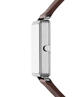 Skagen Men's Hagen Quartz Three-Hand Brown Pro-Planet Leather 36mm