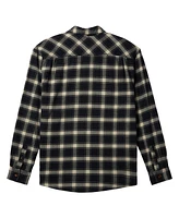 Quiksilver Waterman Men's Sundowner Flannel Long Sleeve Shirt