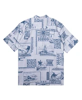 Quiksilver Waterman Men's Bill Fish Short Sleeve Shirt