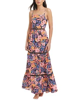 Red Carter Women's Tie Back Maxi Dress Cover-Up