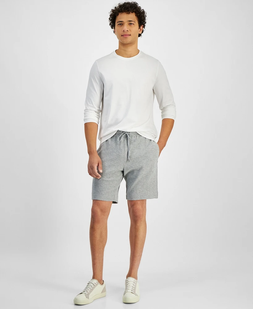 Michael Kors Men's Athletic-Fit Solid 9" Terry Shorts