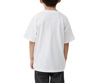 Cotton On Little Boys Licensed Drop Shoulder Short Sleeve Tee