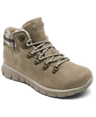 Skechers Women's Synergy - Plaid Mood Hiking Sneaker boots from Finish Line