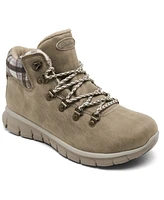 Skechers Women's Synergy - Plaid Mood Hiking Sneaker boots from Finish Line