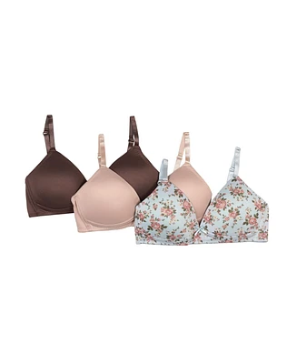 Tahari Girls -Pack Molded Wireless Training Bra