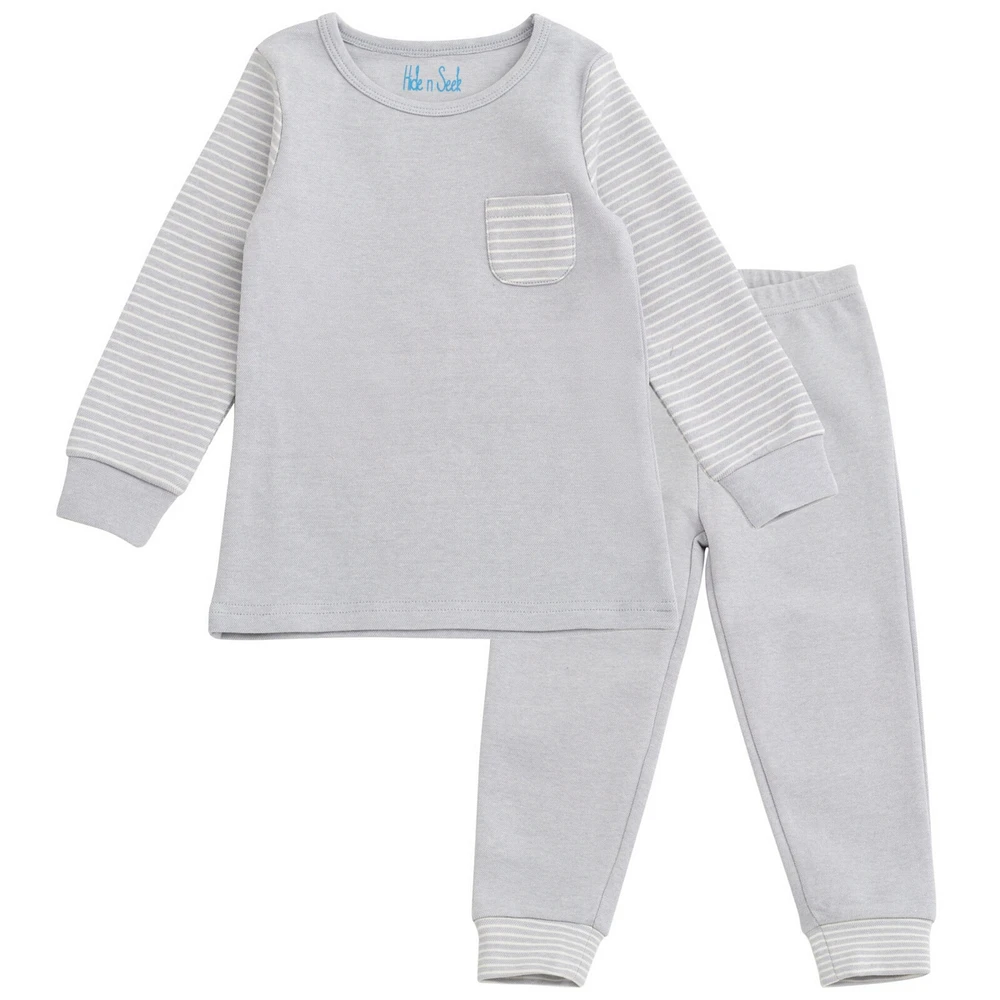 Cozeeme Layette T-Shirt and Jogger Pants Play Set Outfit Newborn to Little Kid