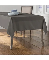 Slickblue 60''x90'' Rectangular Tablecloth – Durable Polyester Poplin Fabric for Events and Dining