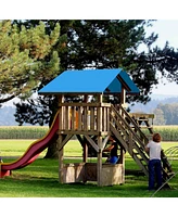 Yescom 52"x90" Swing Set Replacement Tarp Uv Protection Playground Roof Outdoor