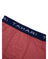 Tahari Toddler Boys 5-Pack Solid Color Cotton Boxer Briefs with Logo Waistband