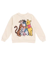 Disney Toddler Boys Winnie the Pooh Mickey Mouse Fleece Sweatshirt and Pants Outfit Set Newborn to (Newborn - 5T)