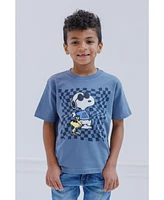 Peanuts Toddler Boys Woodstock Snoopy Charlie Brown 3 Pack T-Shirts