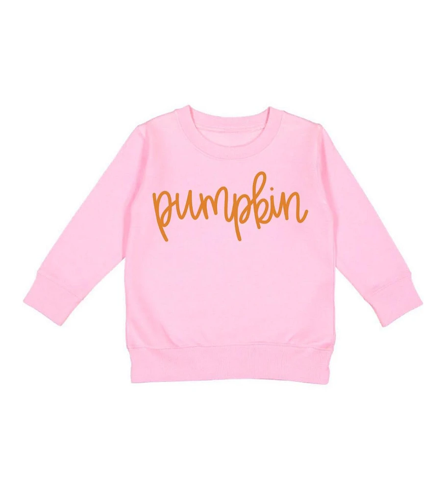 Sweet Wink Toddler Girls Pumpkin Sweatshirt