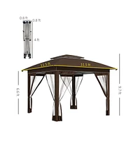 Slickblue Pop-Up Canopy Tent for Instant Outdoor Shelter and Events