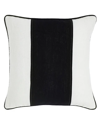 Ihi Home Linen Stripe Pillow