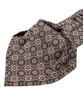 La Vigna - Printed Wool & Silk Tie for Men