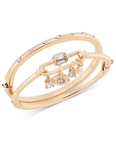 On 34th 2-Pc. Set Freshwater Pearl Charm Bangle Bracelets, Exclusively at Macy's