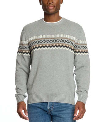 Weatherproof Vintage Men's Nordic Crewneck Sweater