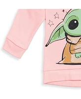 Star Wars Toddler Girls Yoda Pullover Fleece Hoodie and Leggings Outfit Set