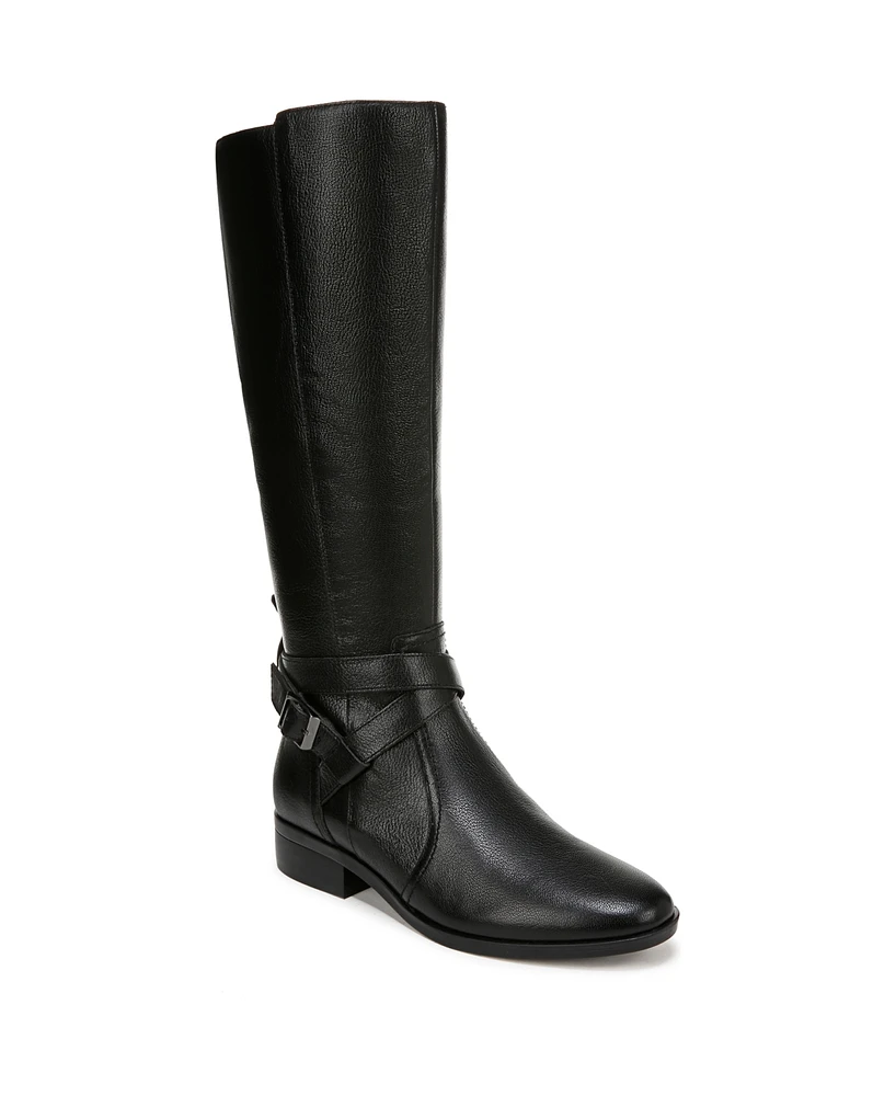 Naturalizer Women's Rena 2 Narrow Calf Knee High Block Heel Riding Boots