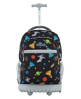 Travelers Club Kids Rolling Backpack Luggage Set