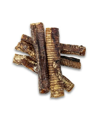 Country Living 12-Inch Beef Trachea Dog Treats - 100% Natural, High-Protein, Low-Fat Chews with Chondroitin for Joint Support, Nutrient