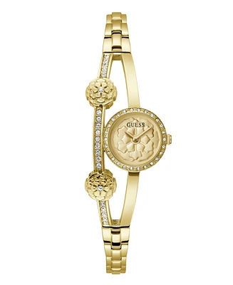 Guess Women's Analog Gold Tone Steel Watch 21mm