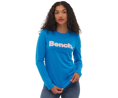 Bench Dna Women's Jewelle Long Sleeve Logo T-Shirt