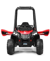 Costway 12V Kids Ride On Utv Truck Rc Electric Car w/MP3 & Light