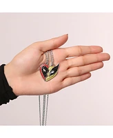 Marvel Deadpool & Wolverine Bff Crsytal Pendant Necklace Set Of 2