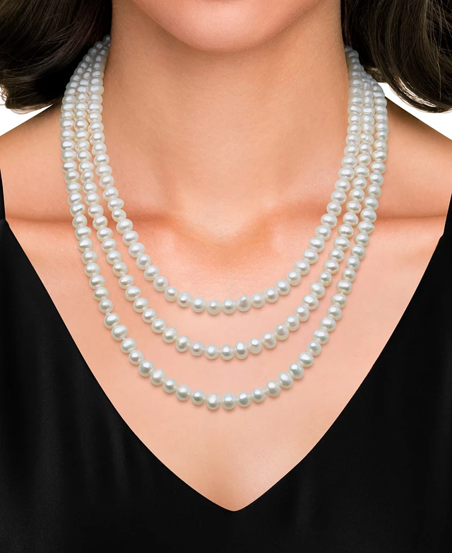 Belle de Mer Cultured Freshwater Pearl (6-7mm) 64