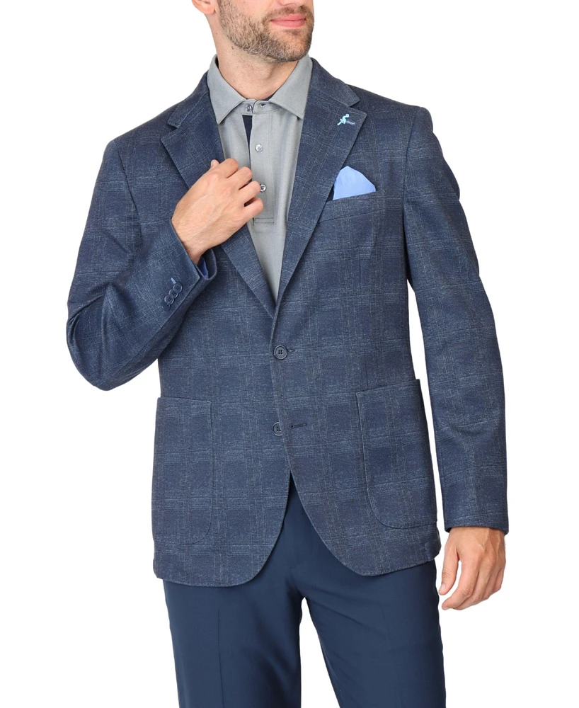 Tailorbyrd Men's Unconstructed Shadowplaid Sportcoat