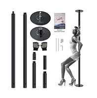 SereneLife Portable Spinning Dancing Pole for Fitness and Training