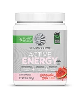 Sunwarrior Active Energy Pre-Workout Plus Hydration Powder, Watermelon Wave Flavor, 285g Tub